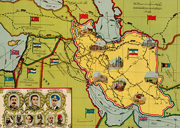 إيران وما يجاورها في المنطقة