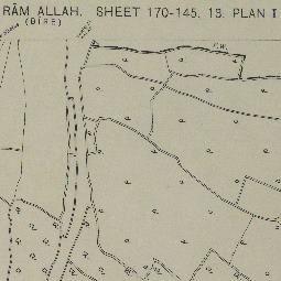 خريطة حضرية لرام الله