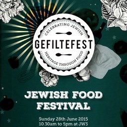 Jewish food festival announcement