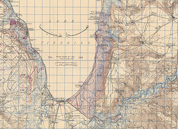 خريطة طبريا