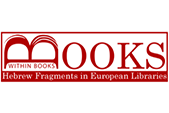 Logo Books within Books. Hebrew Fragments in European Libraries (BwB)