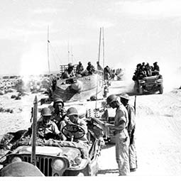 جنود في صحراء سيناء