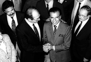 נשיא ארגנטינה בישראל, 1991
