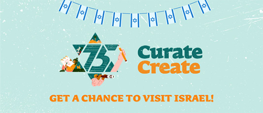 Poster Competition: Create your own Yom Ha'Atzmaut poster and win a trip to Israel!