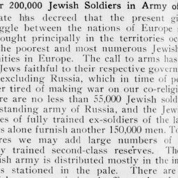 The Czar's 200,000 Jewish Soldiers