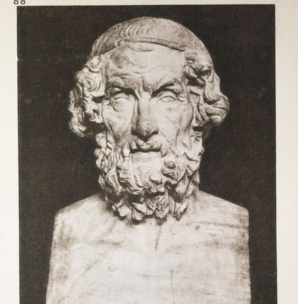 דיוקן של המשורר היווני הומרוס