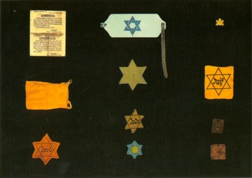 יד ושם - טלאי צהוב או סמלים שנכפו על יהודי אירופה הכבושה