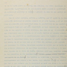 Speech Given in Buenos Aires, 1940