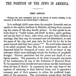 מקומם של היהודים בארצות הברית