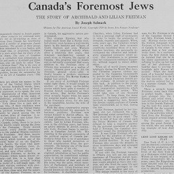 הבולטים ביהודי קנדה