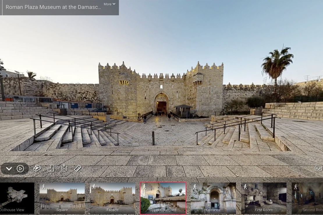 Virtual tour of Damascus Gate. Filmed by Amy Giuliano