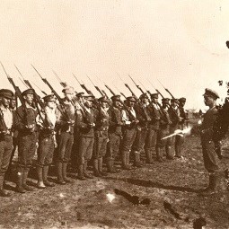 חיילים מהגדודים העבריים, 1918